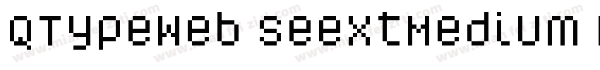 QTypeWeb SeextMedium W03 Rg字体转换